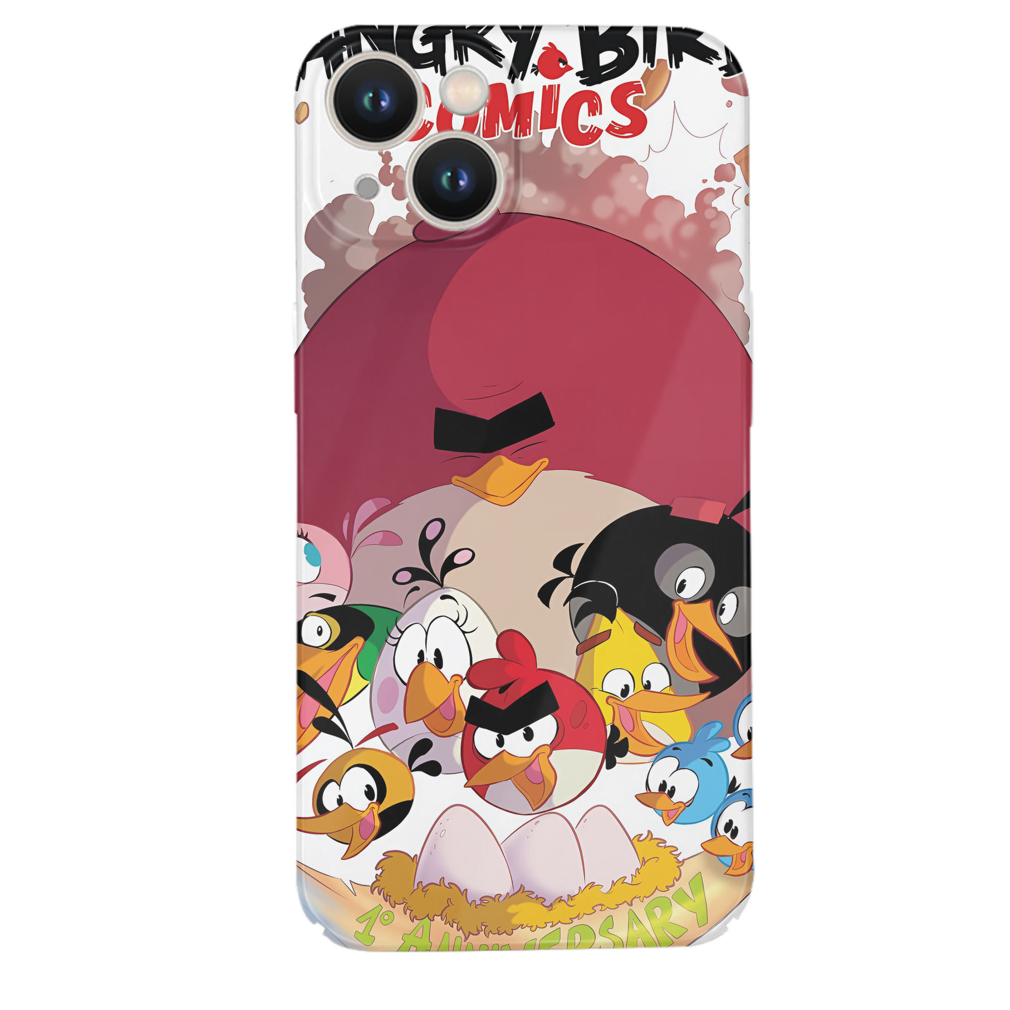 （画像用） Angry Birds アングリーバード 【iPhone 14シリーズ対応】ハードケース